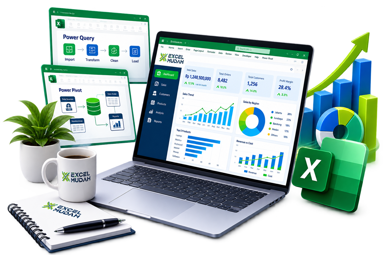 Training Excel Professional untuk menguasai Excel secara profesional