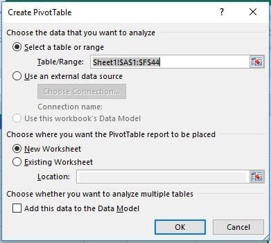 Tutorial PivotTabel